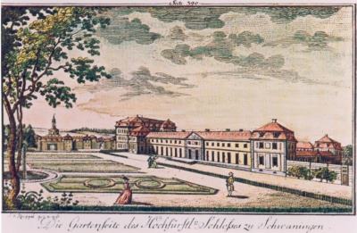 Kupferstich von Johann Gottfried Koeppel aus dem Jahr 1787